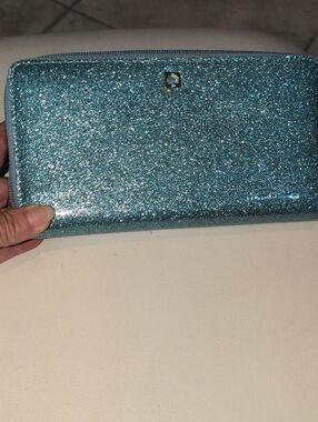 Kate Spade Mavis Neda Continental Zip Wallet In Cinderella Blue